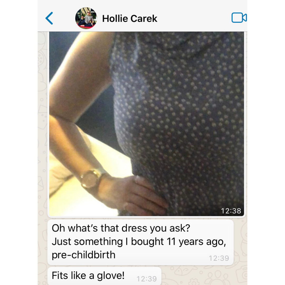 Hollie Carek New Dress