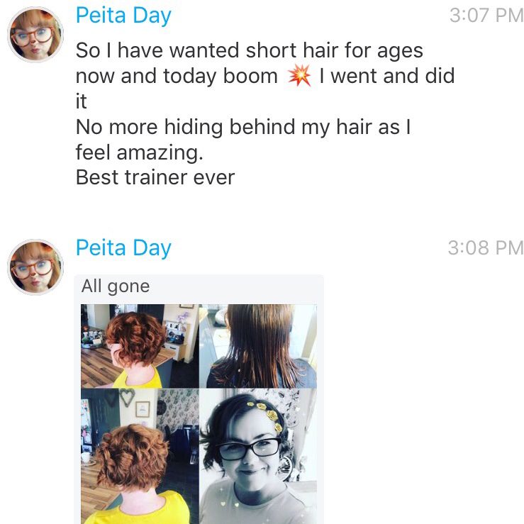 Peita Haircut